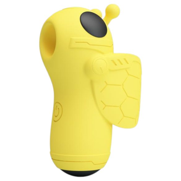Pretty Love Magic Bee - Klitoris-Stimulationsfinger-Vibrator (gelb)