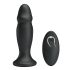 MR. PLAY - Akku Analdildo mit Fernbedienung (Schwarz)