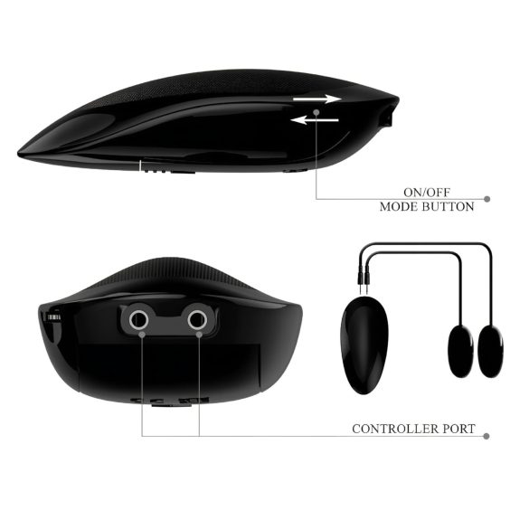 Crazy Bull - Naturgetreuer, vibrierender Masturbator in Po-Form