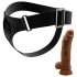 Pretty Love Harness - Universal-Gurt mit 17 cm Dildo (schwarz)