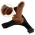 Pretty Love Harness - Universal-Gurt mit 17 cm Dildo (schwarz)
