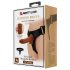 Pretty Love Harness - Universal-Gurt mit 17 cm Dildo (schwarz)