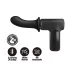 Pretty Love Dj Doctor - Stoßpistolen-Vibrator für Damen (Schwarz)