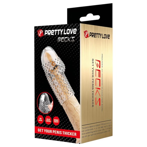 Pretty Love Becks - Penishülle (transparent)