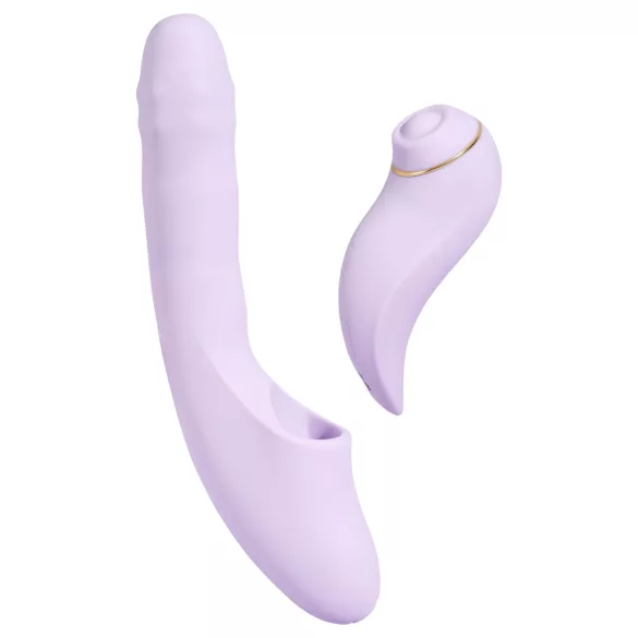 Svakom DuoGlow - Intelligenter G-Punkt- und Klitoris-Vibrator (Lila)