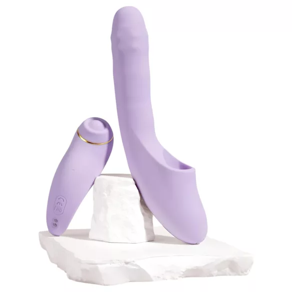 Svakom DuoGlow - Intelligenter G-Punkt- und Klitoris-Vibrator (Lila)