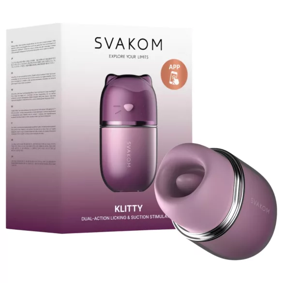 Svakom Klitty - Leck-Vibrator (lila)