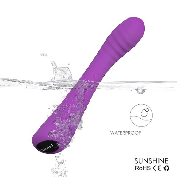 Sex HD Sunshine - Akku G-Punkt Vibrator gerillert (Lila)