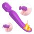 Sex HD Iris - 2-motoriger Erwärmungs-Massagevibrator (lila)