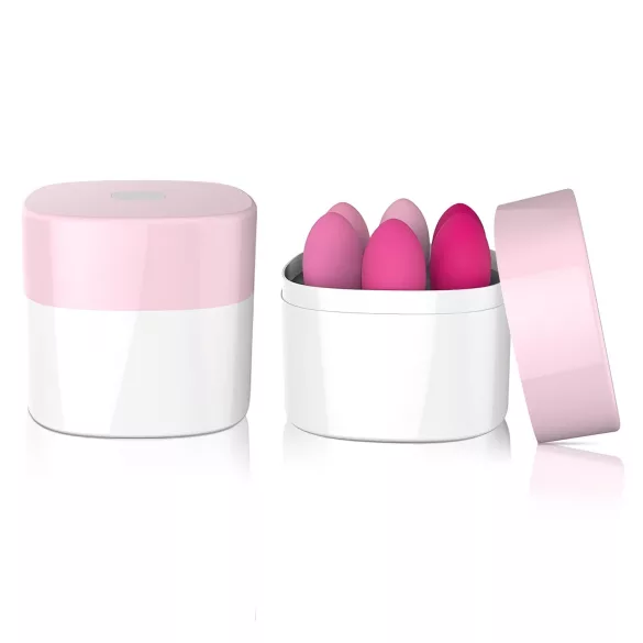 Sex HD Eier - 6er Set Liebeskugeln (pink)