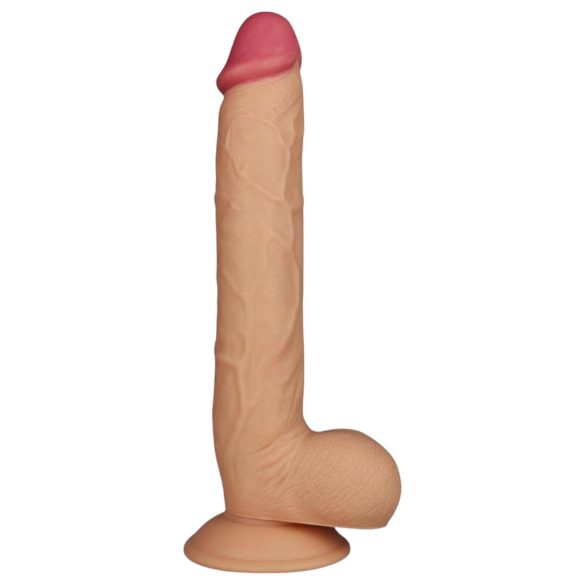 Lovetoy King-Sized - Lebensnaher Dildo mit Saugnapf - 25cm (Hautfarbe)