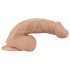 Lovetoy Real Extreme - Saugnapf-Dildo - 23cm (natur)