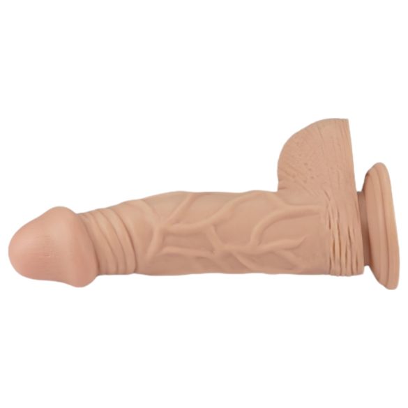Lovetoy Real Extreme - Saugnapf-Dildo - 23cm (natur)