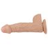 Lovetoy Real Extreme - Saugnapf-Dildo - 23cm (natur)