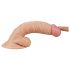 Lovetoy Real Extreme - Saugnapf G-Punkt Dildo mit Hoden - 19cm (natur)