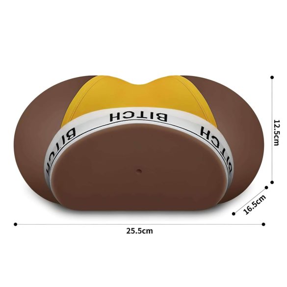 Lovetoy Streetgirl's 12 - Lusttorso & Slip (dunkel natur)