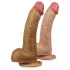 Lovetoy – naturgetreuer, gebogener Dildo, 22 cm (hautfarben)
