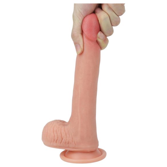 Lovetoy Nature Cock - Doppelschichtiger, realistischer Dildo 20cm (natur)