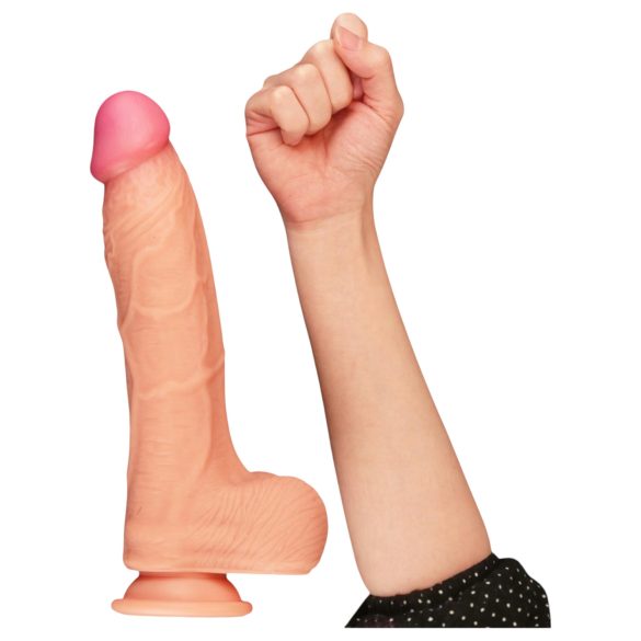 Lovetoy Nature Cock - Doppelschicht Echt-Dildo - 25cm (natur)