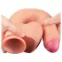 Lovetoy Nature Cock - zweischichtiges realistisches Dildo - 28cm (natur)
