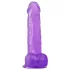 Lovetoy Jelly Studs - Saugnapf-Dildo - 20cm (lila)