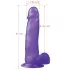 Lovetoy Jelly Studs - Saugnapf-Dildo - 20cm (lila)