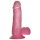 Lovetoy Jelly Studs - Saugnapf-Dildo - 15cm (pink)
