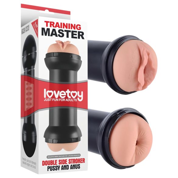 Lovetoy - Vaginal- und Anal-Masturbator (Natur)