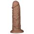 Lovetoy Chubby - Natürlicher Dildo mit Saugnapf, 25cm