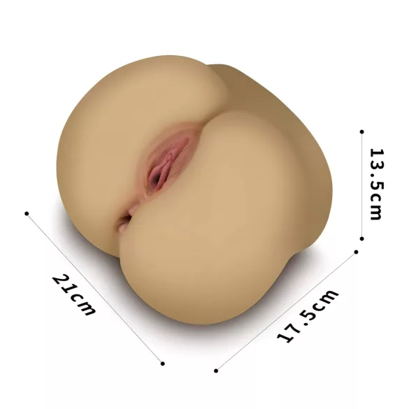 Lovetoy Streetgirl's 4 - Kunstvagina- und Po-Torso (hautfarben)
