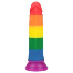 Lovetoy Prider - lebensechtes Dildo - 19cm (Regenbogen)
