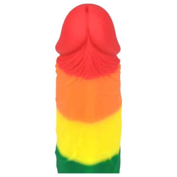 Lovetoy Prider - lebensechtes Dildo - 19cm (Regenbogen)