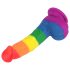 Lovetoy Prider - realistisch Silikondildo - 19cm (Regenbogen)