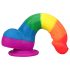 Lovetoy Prider - realistisch Silikondildo - 19cm (Regenbogen)