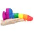 Lovetoy Prider - realistisch Silikondildo - 19cm (Regenbogen)