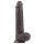 Lovetoy Sliding-Skin - zweischichtiger Dildo - 23cm (braun)