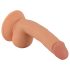 Mr. Rude - Realistischer Dildo mit Saugnapf und Hoden - 18cm (natur)