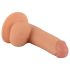 Mr. Rude - Realistischer Dildo mit Saugnapf und Hoden - 18cm (natur)