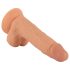 Mr. Rude - Saugnapf-Lustdildo - 19cm (natur)