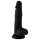 Mr. Rude - realistischer Dildo mit Saugnapf und Hoden - 19cm (schwarz)