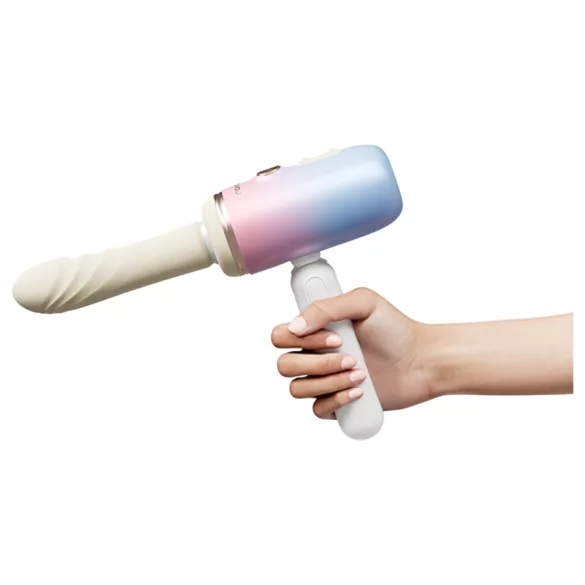 LOVENSE Spinel - 3-in-1 Stoßvibrator (weiß)