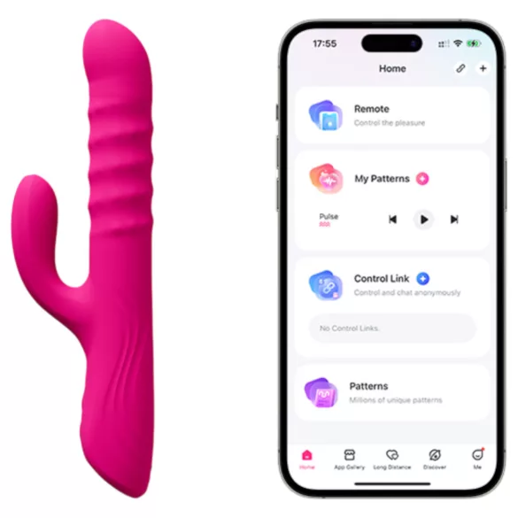 Lovense Velvo - Rotierender Perlen-Vibrator für G-Punkt- und Klitorisstimulation