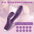 Tracy's Dog Rabbit – Wasserdichter Vibrator mit Klitorisstim, lila