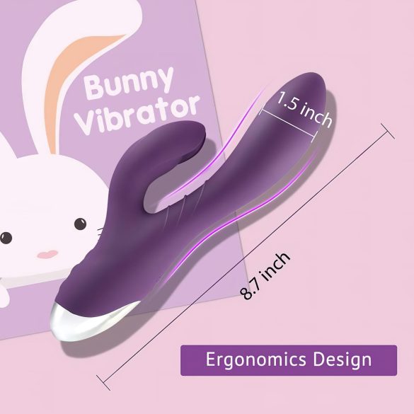 Tracy's Dog Rabbit - Wasserdichter Klitorisvibrator (Lila)