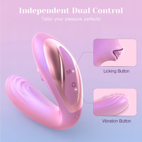 Tracy's Dog OG Lick - G-Punkt Vibrator & Klitoris-Stimulator (Pink)