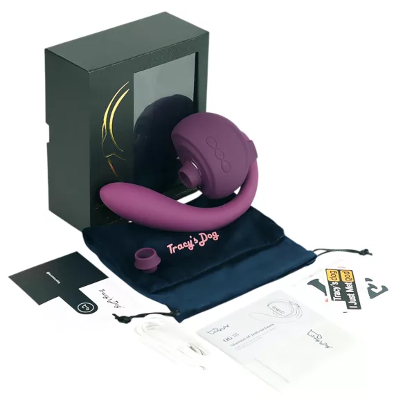 Tracy's Dog OG 3 - Klitorissauger G-Punkt Vibrator (lila)