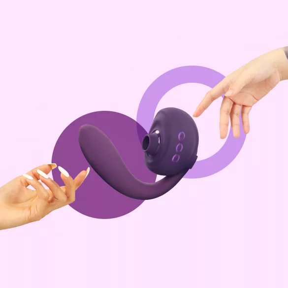 Tracy's Dog OG 3 - Klitorissauger G-Punkt Vibrator (lila)