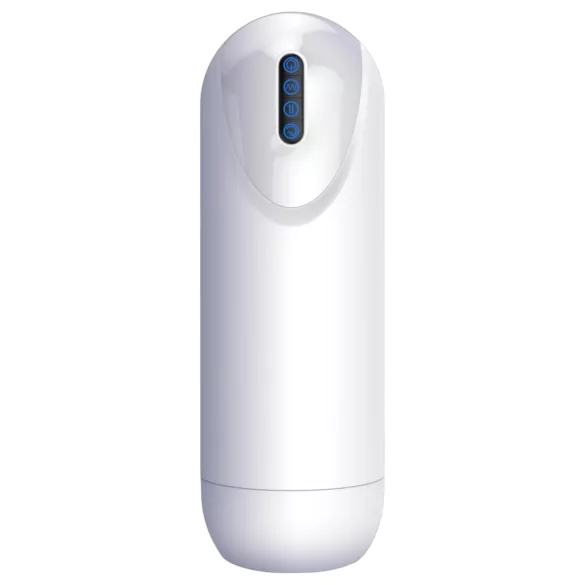 Leopard - Auf-Ab Vibrationsmasturbator (weiß)