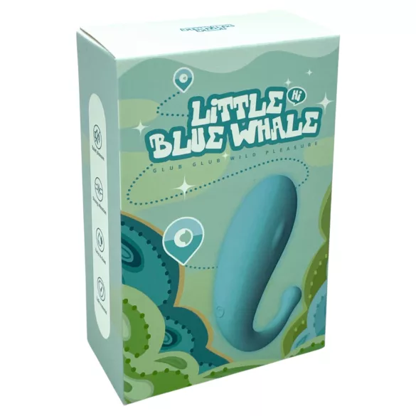 Leopard Whale - Intelligentes vibrierendes Ei (blau)