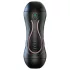 Leopard - Mund- und Kunstvagina-Penisvibrator (naturfarben)